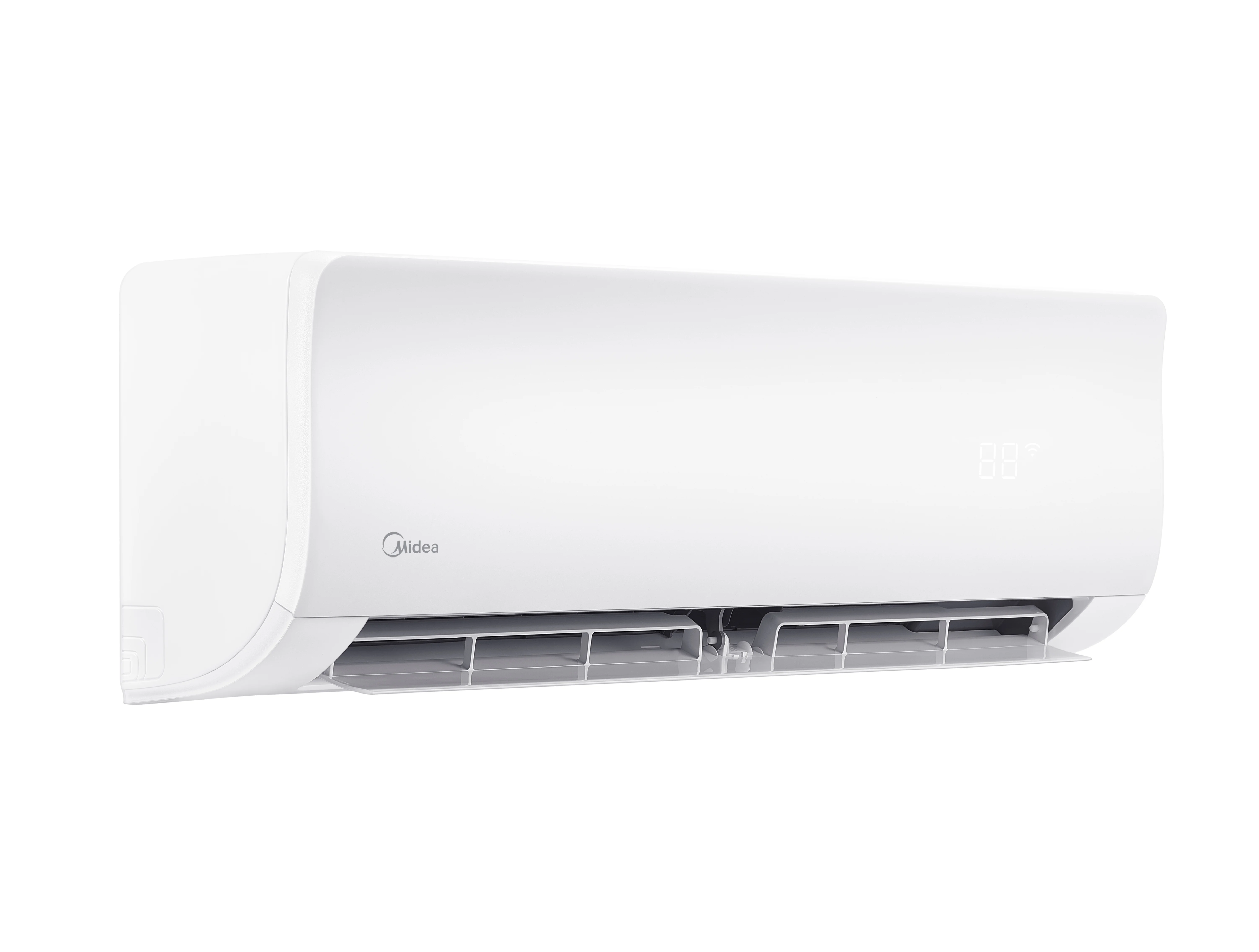 Midea Xtreme ProTECH Split Air Conditioner, 1.5 Ton, Heavy Duty Durability & Follow Me Control, White